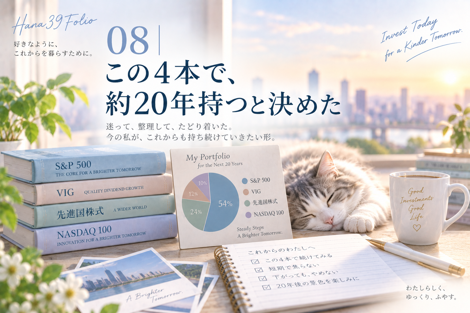 08｜この4本で、約20年持つと決めた