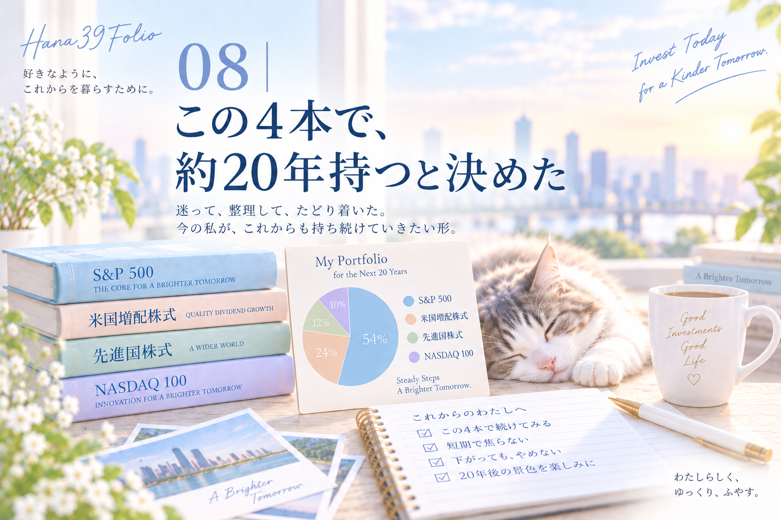 08｜この4本で、約20年持つと決めた
