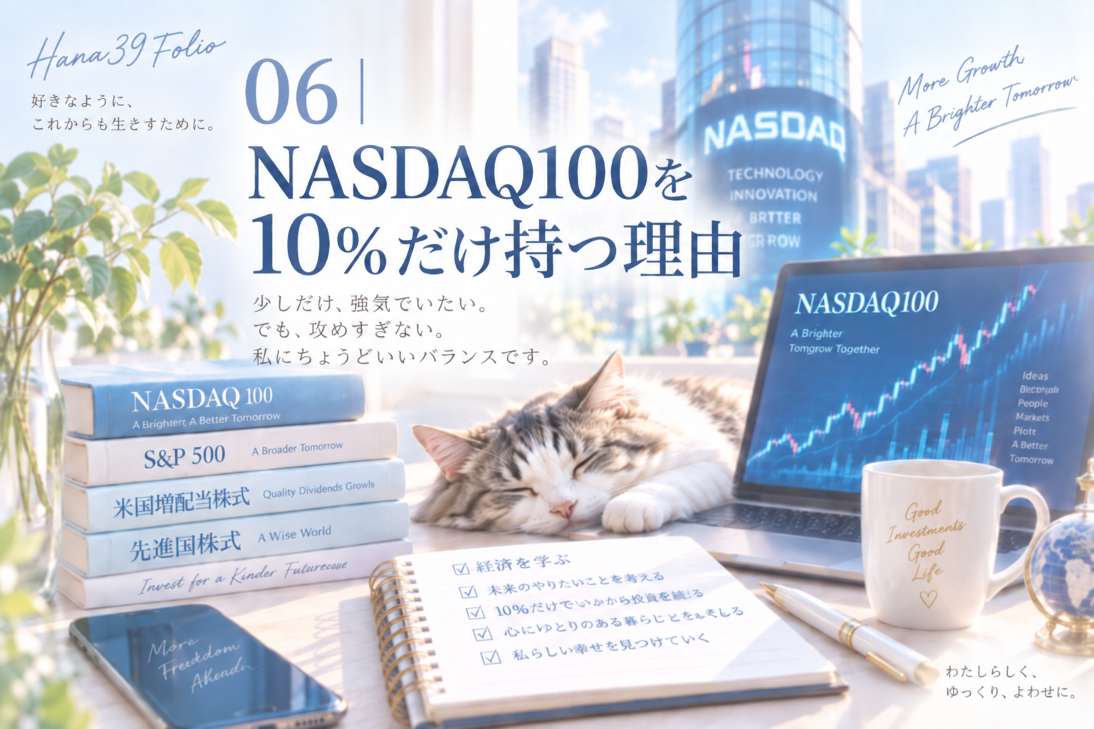 06｜NASDAQ100を10%だけ持つ理由